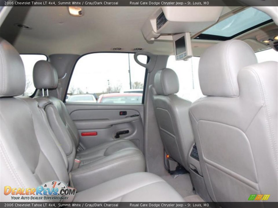 2006 Chevrolet Tahoe LT 4x4 Summit White / Gray/Dark Charcoal Photo #9