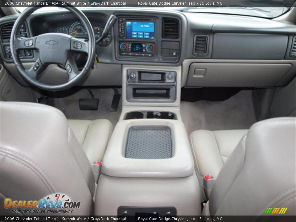 2006 Chevrolet Tahoe LT 4x4 Summit White / Gray/Dark Charcoal Photo #10