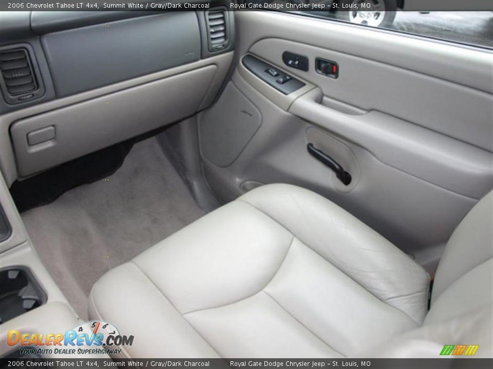 2006 Chevrolet Tahoe LT 4x4 Summit White / Gray/Dark Charcoal Photo #13