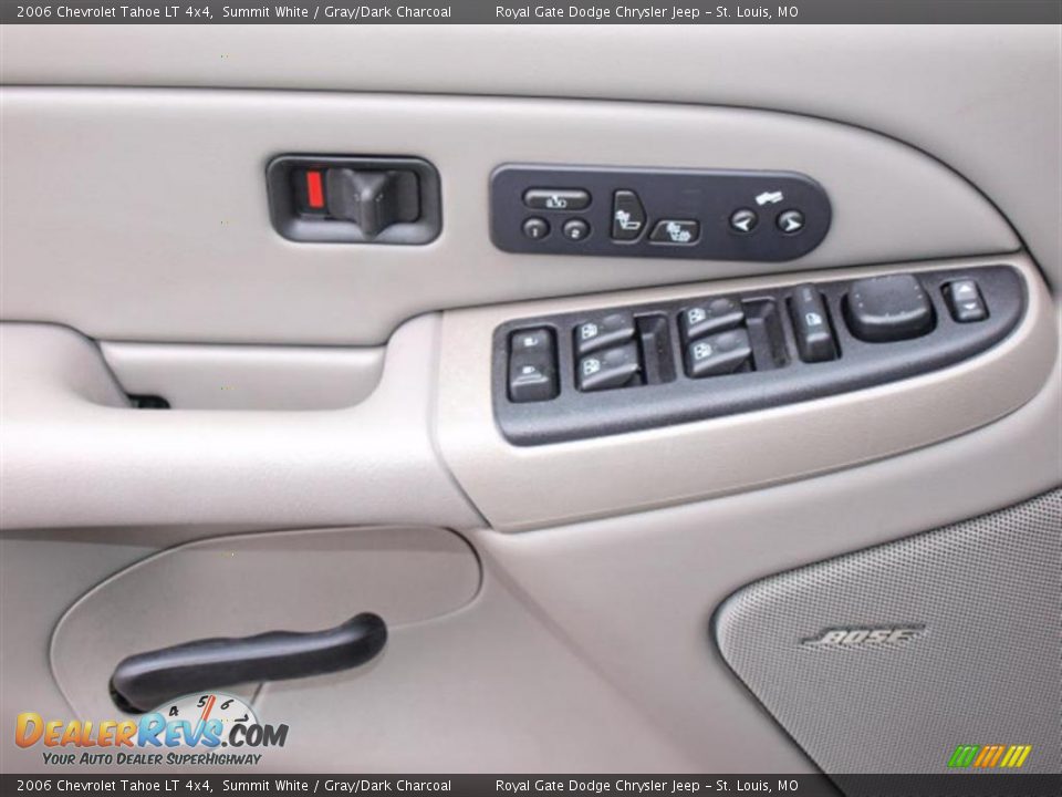2006 Chevrolet Tahoe LT 4x4 Summit White / Gray/Dark Charcoal Photo #15