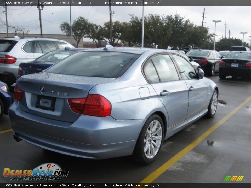 2009 BMW 3 Series 328i Sedan Blue Water Metallic / Black Photo #5