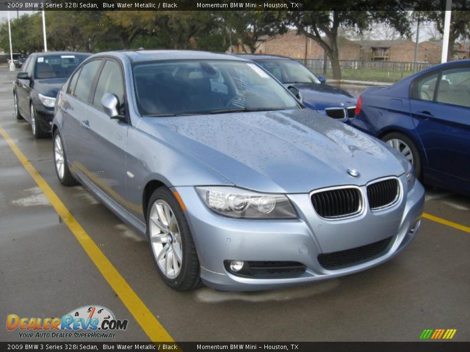 2009 BMW 3 Series 328i Sedan Blue Water Metallic / Black Photo #6