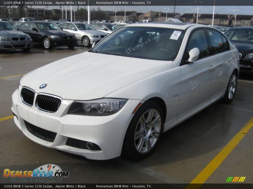 2009 BMW 3 Series 328i Sedan Alpine White / Black Photo #1