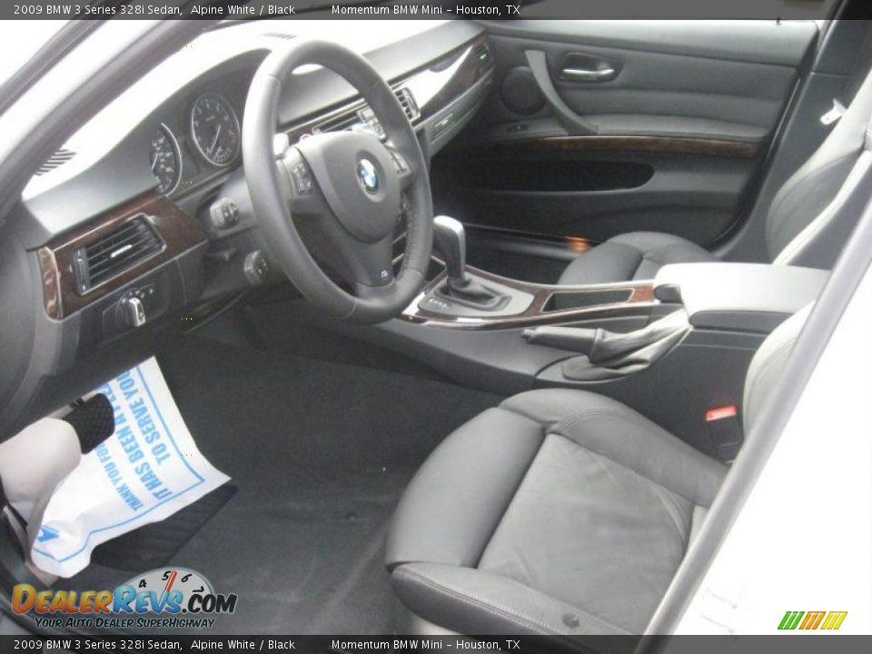 2009 BMW 3 Series 328i Sedan Alpine White / Black Photo #2