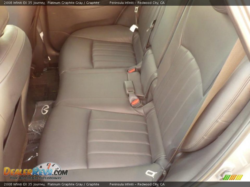 2008 Infiniti EX 35 Journey Platinum Graphite Gray / Graphite Photo #15