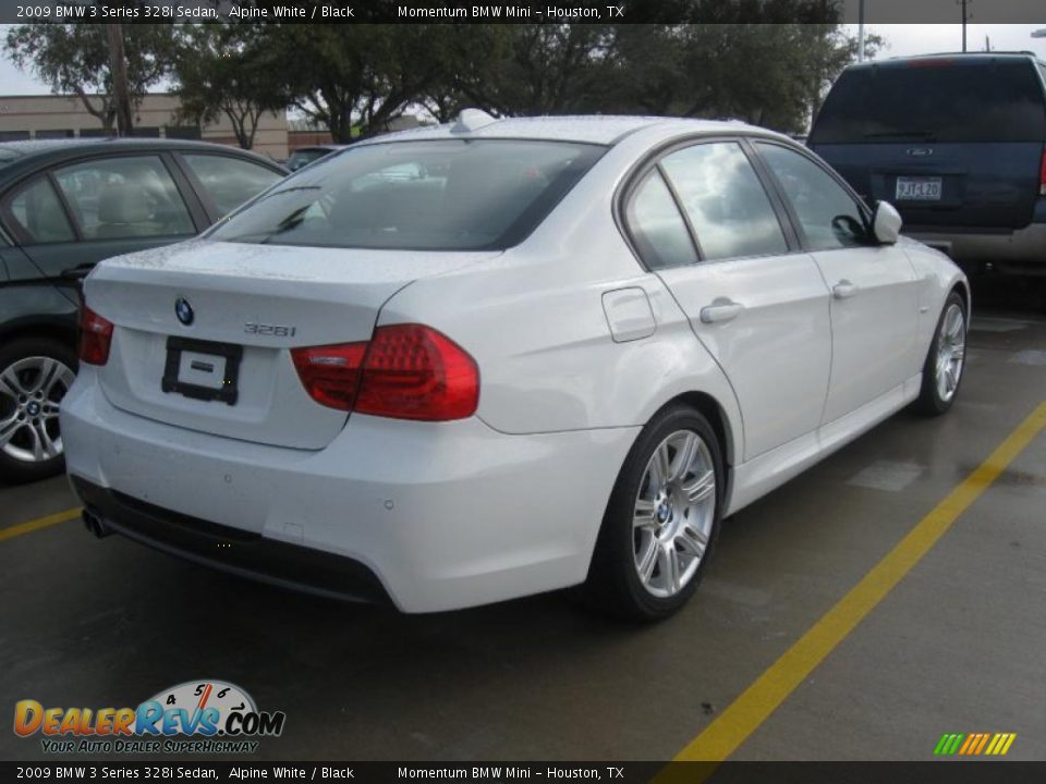2009 BMW 3 Series 328i Sedan Alpine White / Black Photo #5
