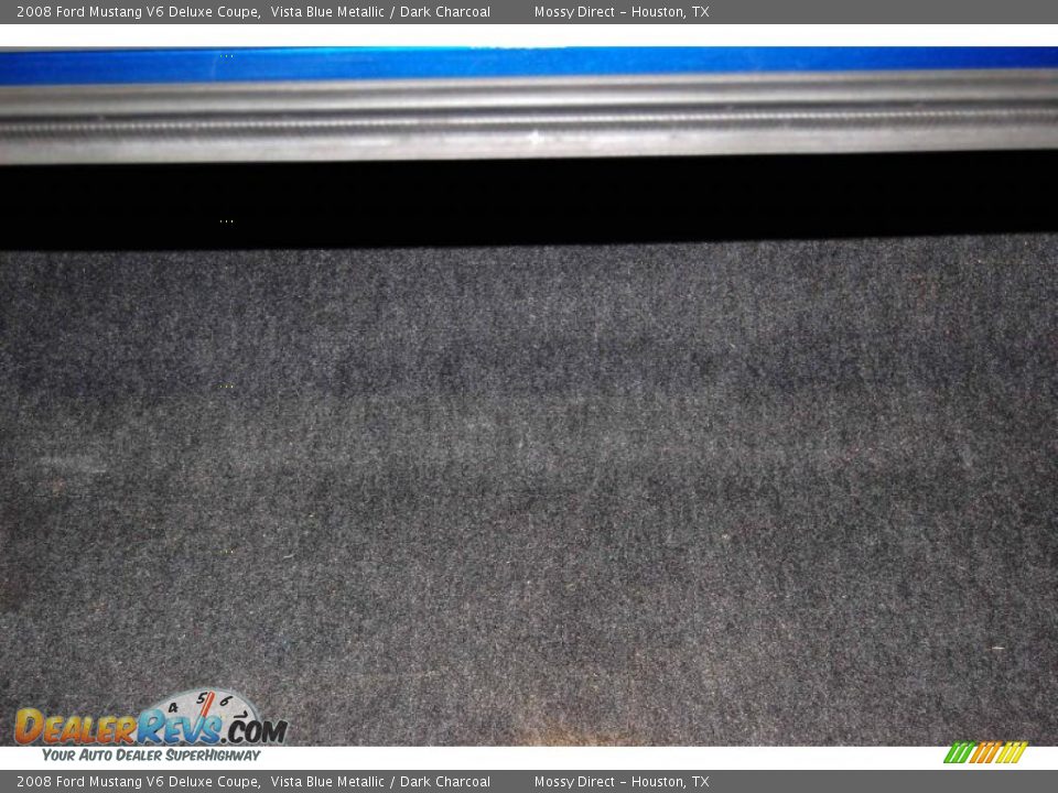 2008 Ford Mustang V6 Deluxe Coupe Vista Blue Metallic / Dark Charcoal Photo #20