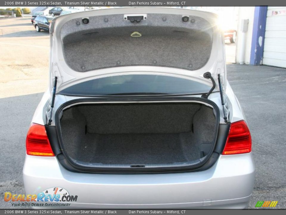 2006 BMW 3 Series 325xi Sedan Titanium Silver Metallic / Black Photo #7
