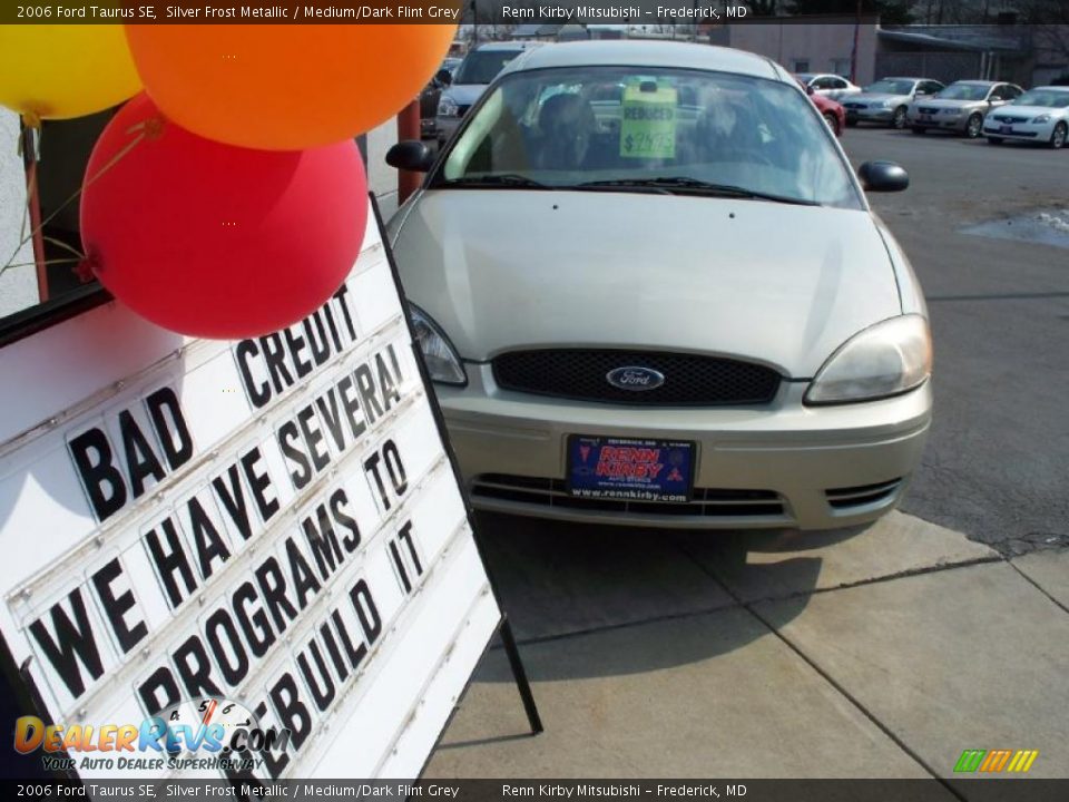2006 Ford Taurus SE Silver Frost Metallic / Medium/Dark Flint Grey Photo #23