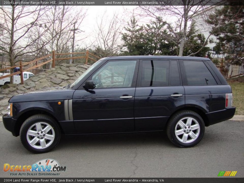 2004 Land Rover Range Rover HSE Java Black / Ivory/Aspen Photo #2