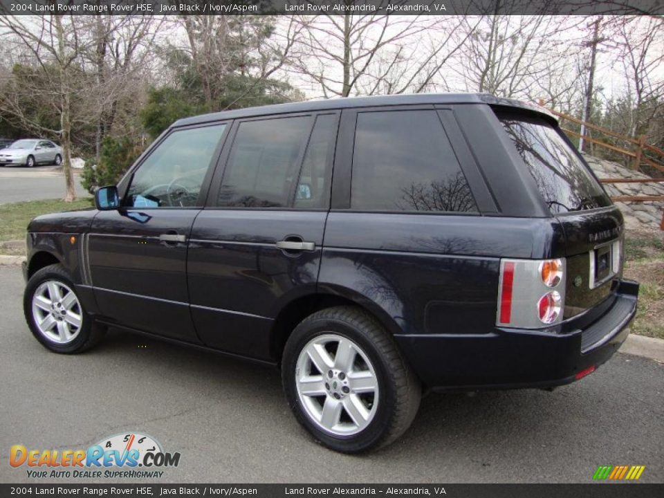 2004 Land Rover Range Rover HSE Java Black / Ivory/Aspen Photo #3