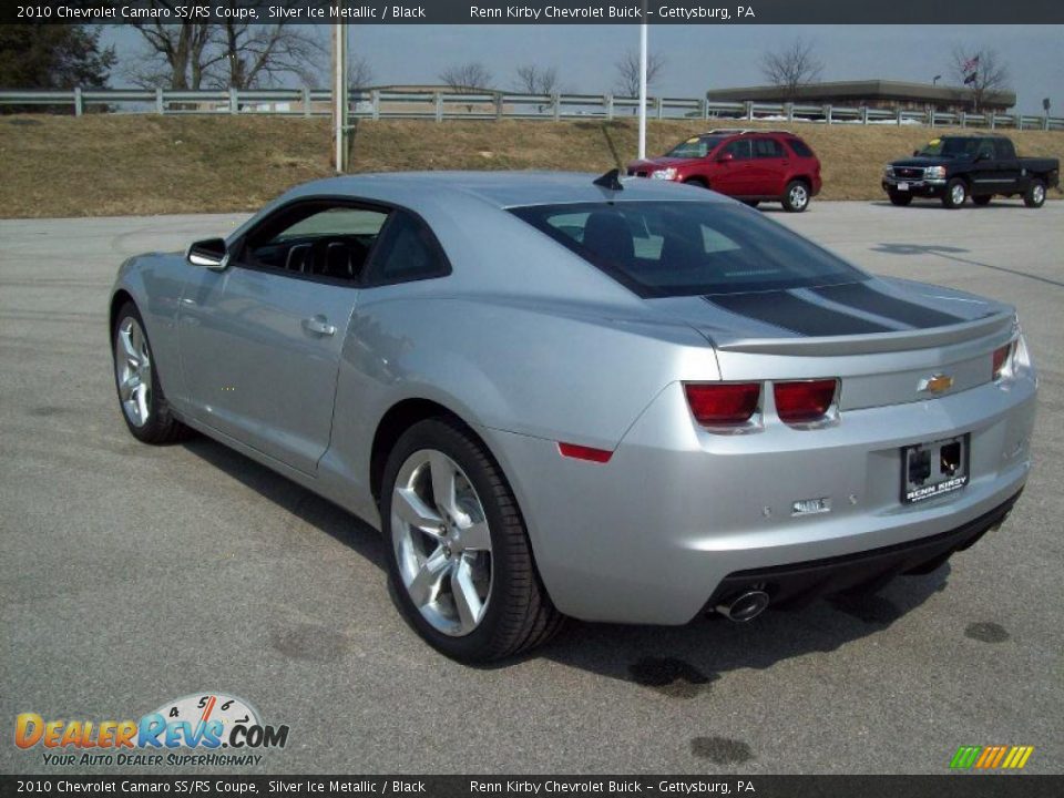 2010 Chevrolet Camaro SS/RS Coupe Silver Ice Metallic / Black Photo #4