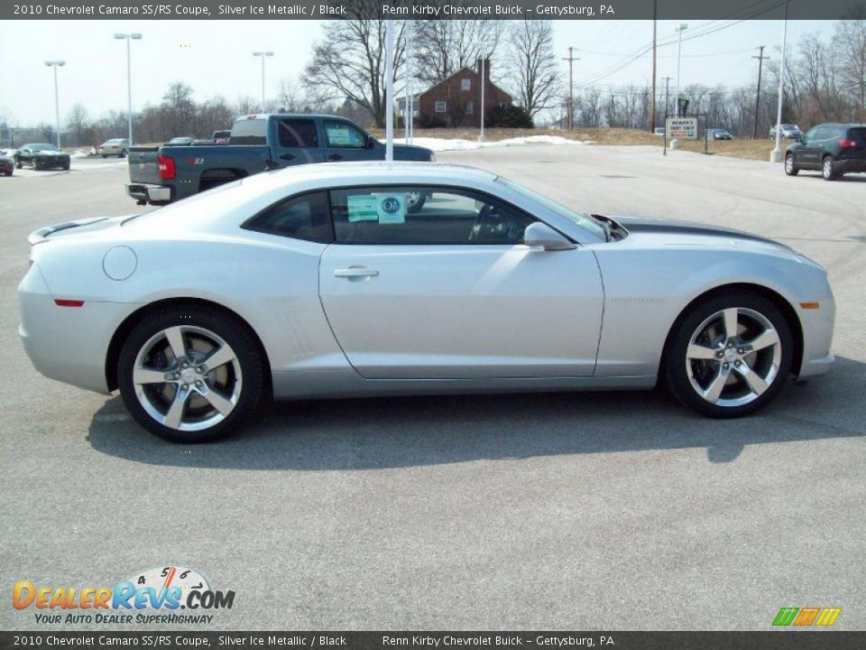 2010 Chevrolet Camaro SS/RS Coupe Silver Ice Metallic / Black Photo #5