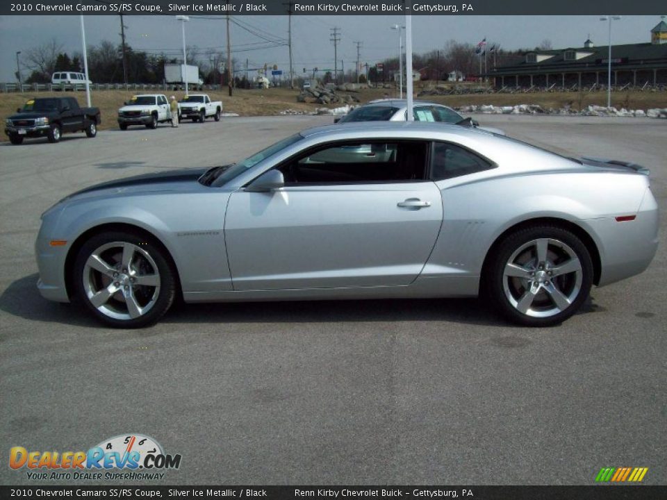 2010 Chevrolet Camaro SS/RS Coupe Silver Ice Metallic / Black Photo #6