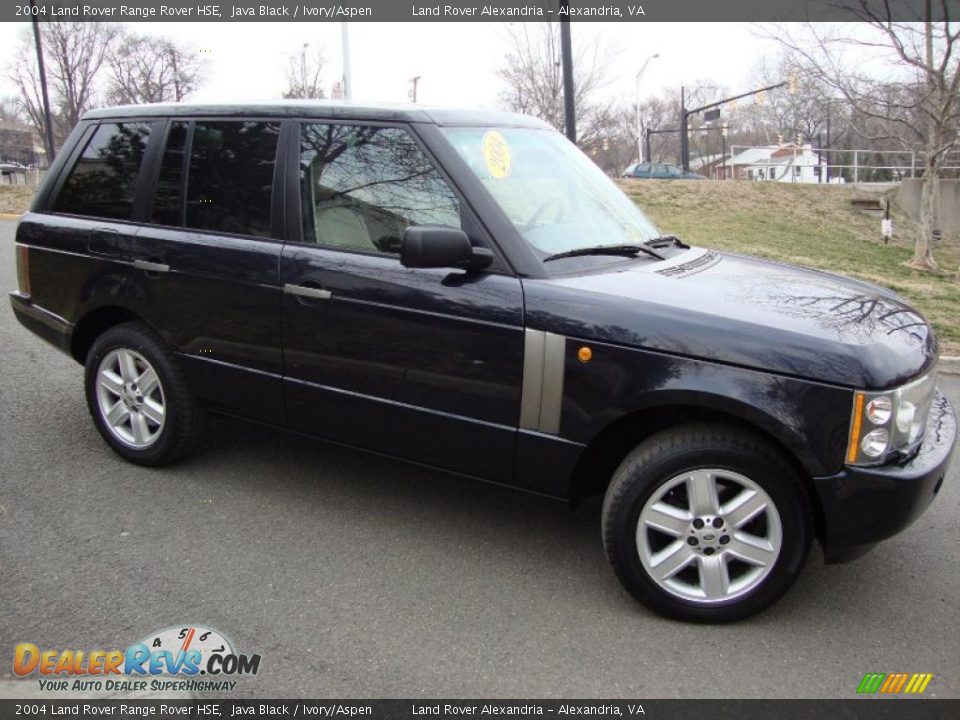 2004 Land Rover Range Rover HSE Java Black / Ivory/Aspen Photo #8