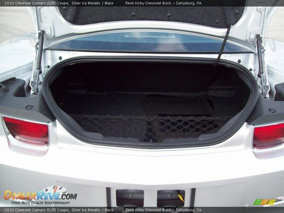 2010 Chevrolet Camaro SS/RS Coupe Silver Ice Metallic / Black Photo #8