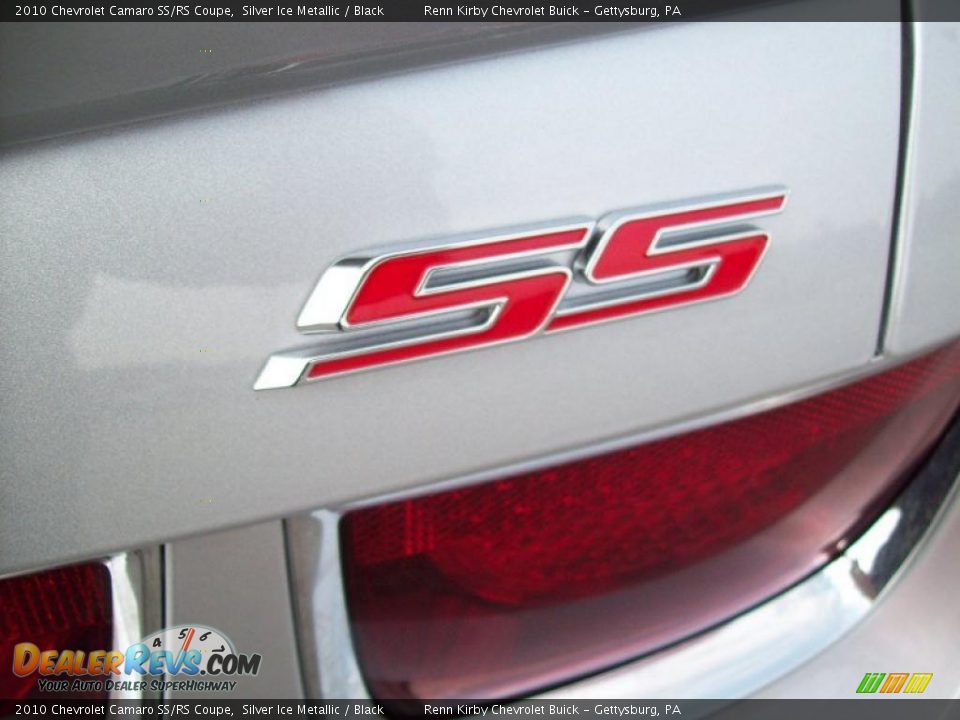 2010 Chevrolet Camaro SS/RS Coupe Silver Ice Metallic / Black Photo #9