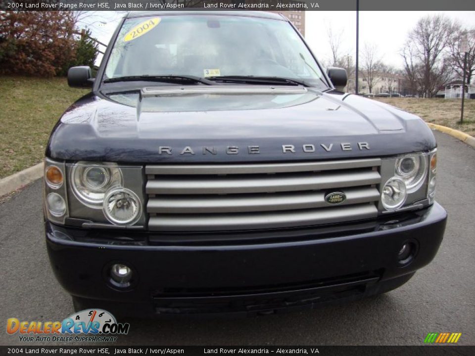2004 Land Rover Range Rover HSE Java Black / Ivory/Aspen Photo #10