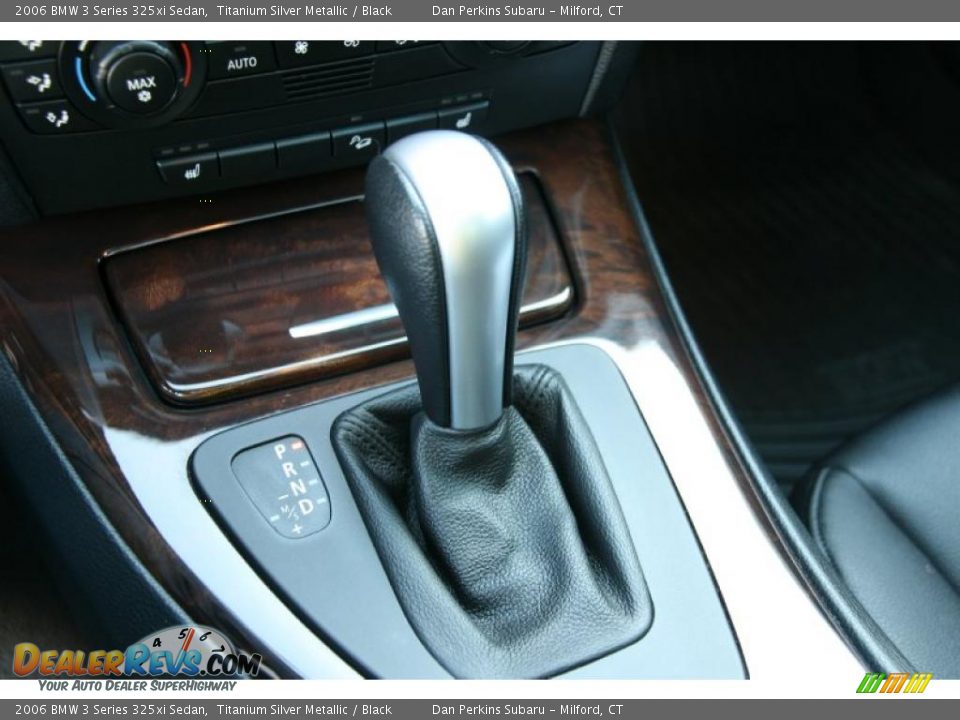 2006 BMW 3 Series 325xi Sedan Titanium Silver Metallic / Black Photo #23