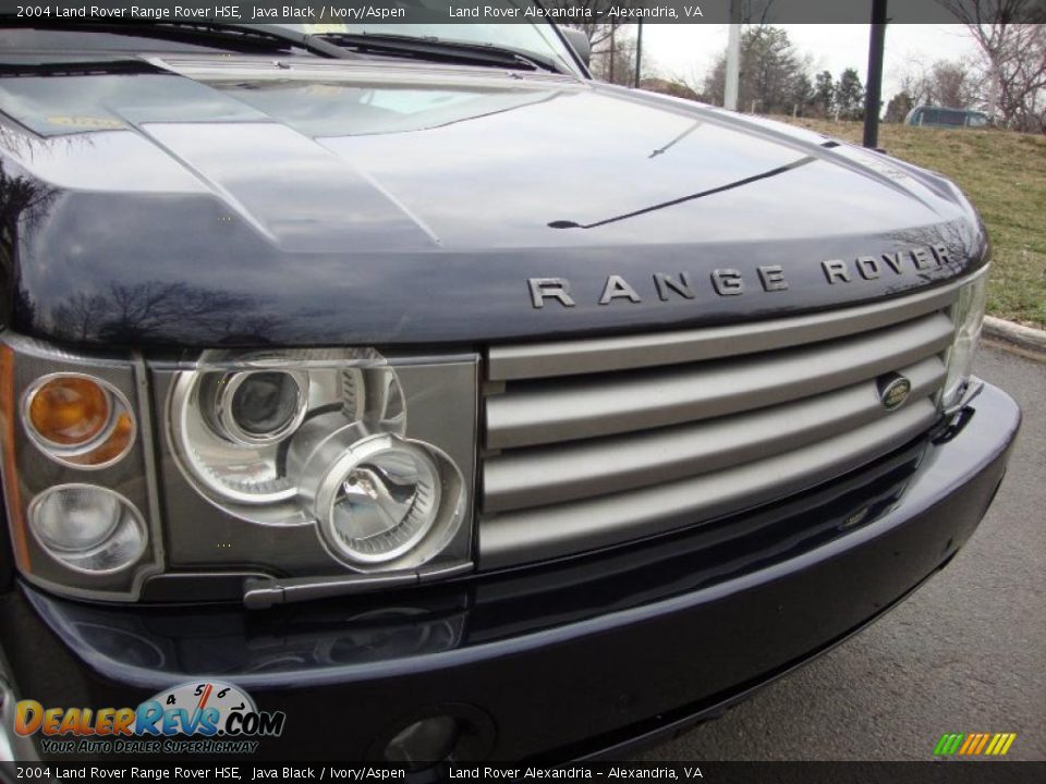 2004 Land Rover Range Rover HSE Java Black / Ivory/Aspen Photo #11