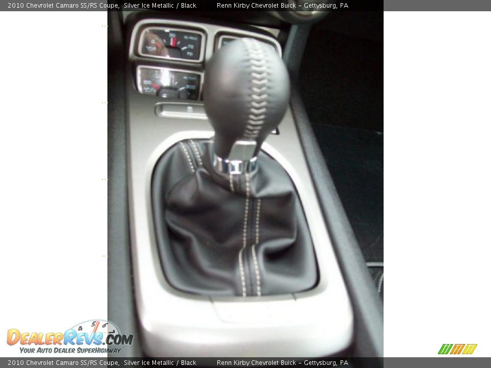 2010 Chevrolet Camaro SS/RS Coupe Silver Ice Metallic / Black Photo #17