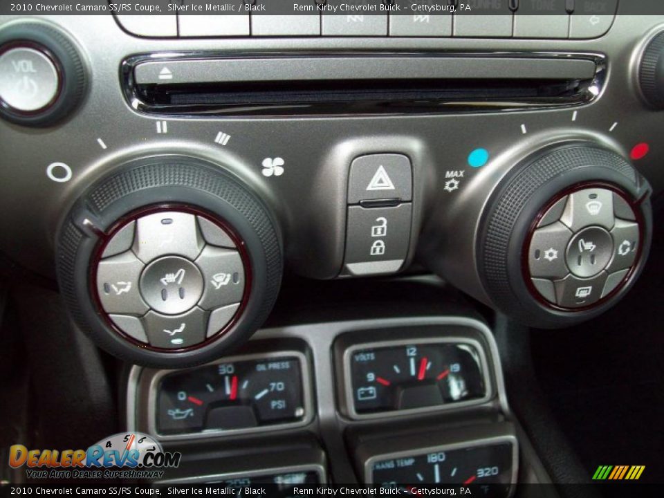 2010 Chevrolet Camaro SS/RS Coupe Silver Ice Metallic / Black Photo #22
