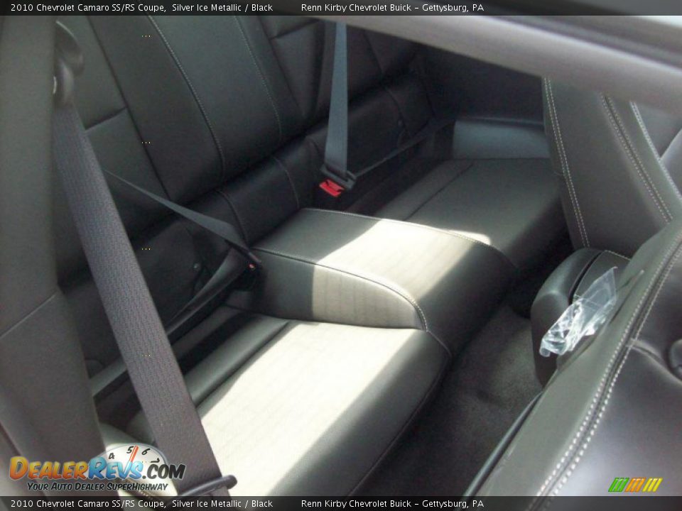 2010 Chevrolet Camaro SS/RS Coupe Silver Ice Metallic / Black Photo #26