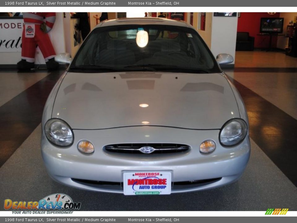 1998 Ford Taurus LX Silver Frost Metallic / Medium Graphite Photo #11