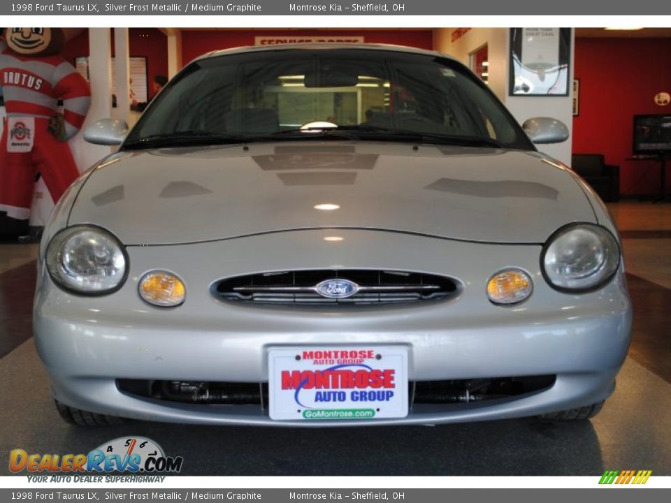1998 Ford Taurus LX Silver Frost Metallic / Medium Graphite Photo #12