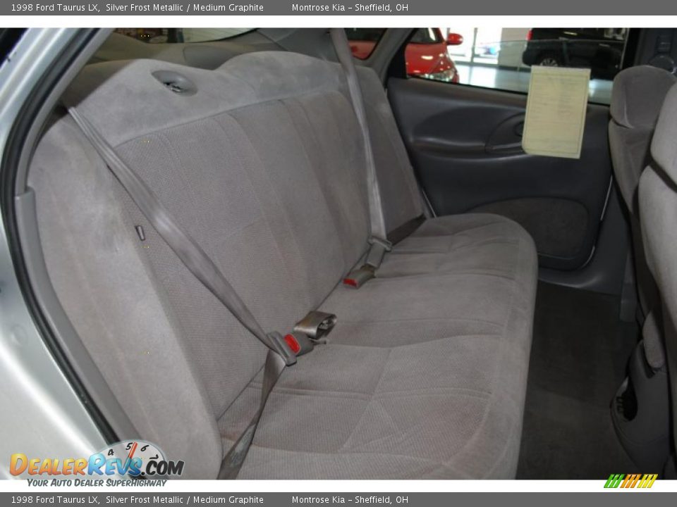 1998 Ford Taurus LX Silver Frost Metallic / Medium Graphite Photo #19