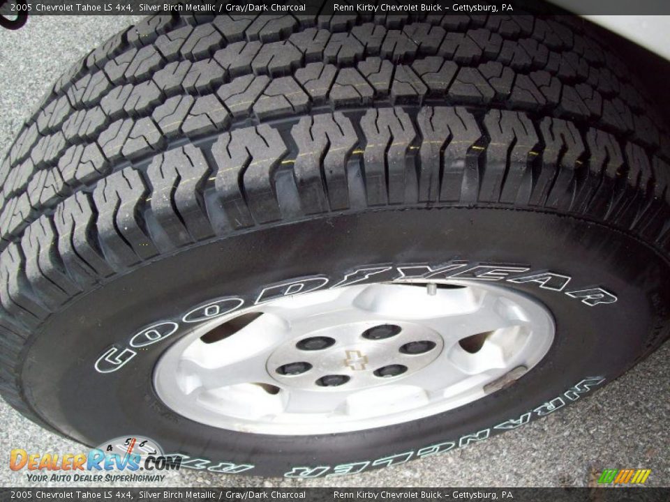 2005 Chevrolet Tahoe LS 4x4 Silver Birch Metallic / Gray/Dark Charcoal Photo #4