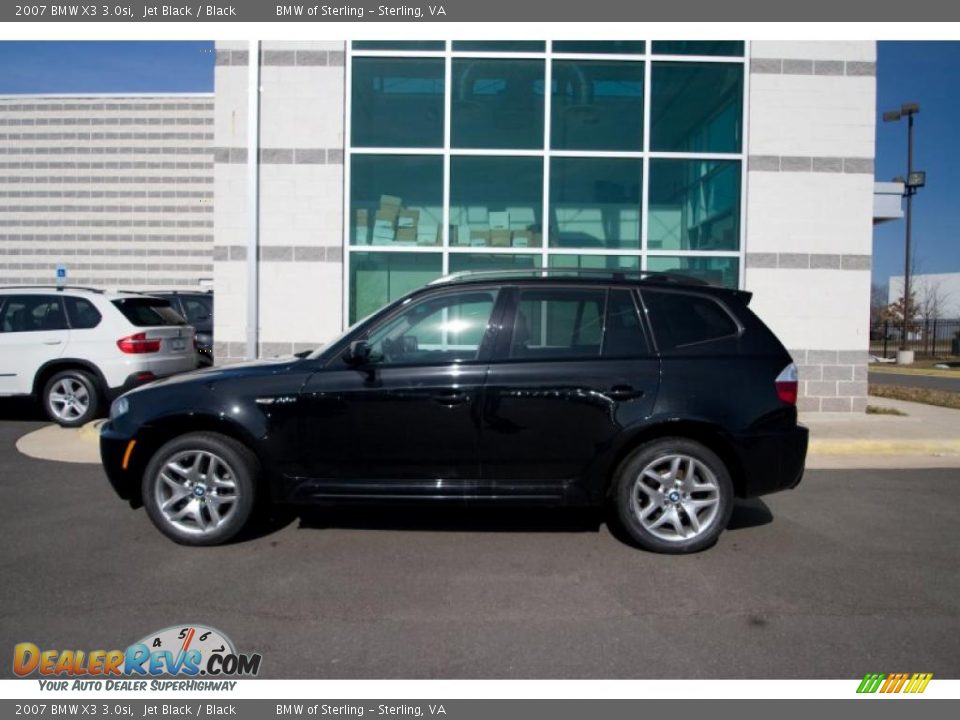 2007 BMW X3 3.0si Jet Black / Black Photo #3