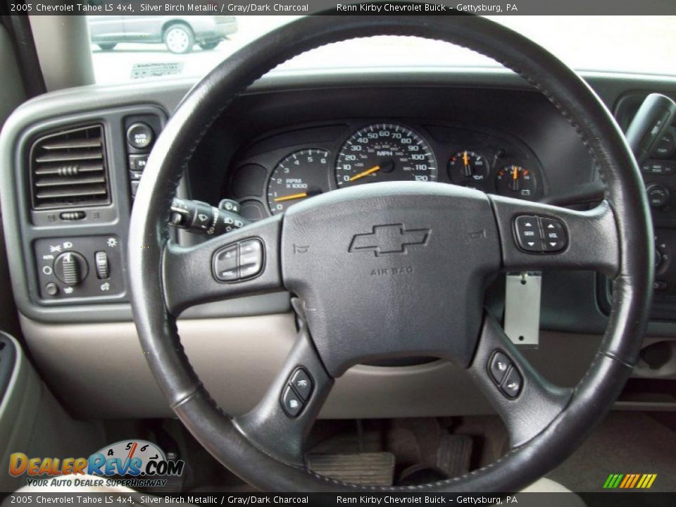 2005 Chevrolet Tahoe LS 4x4 Silver Birch Metallic / Gray/Dark Charcoal Photo #20