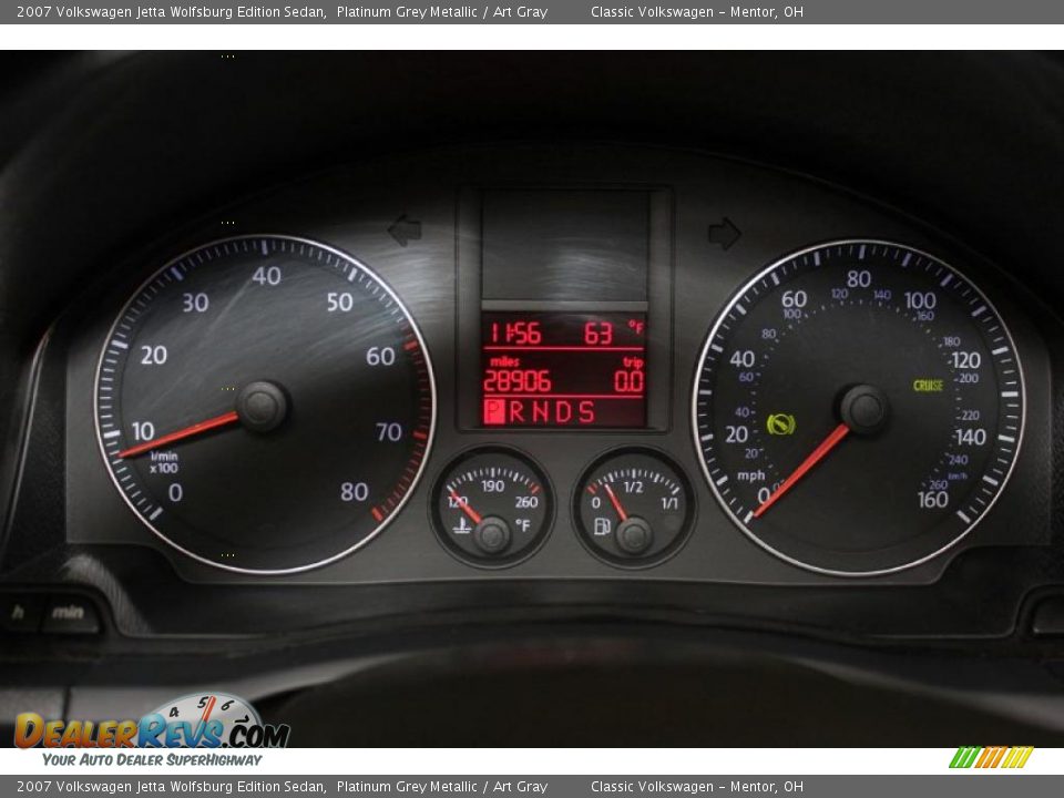 2007 Volkswagen Jetta Wolfsburg Edition Sedan Platinum Grey Metallic / Art Gray Photo #14