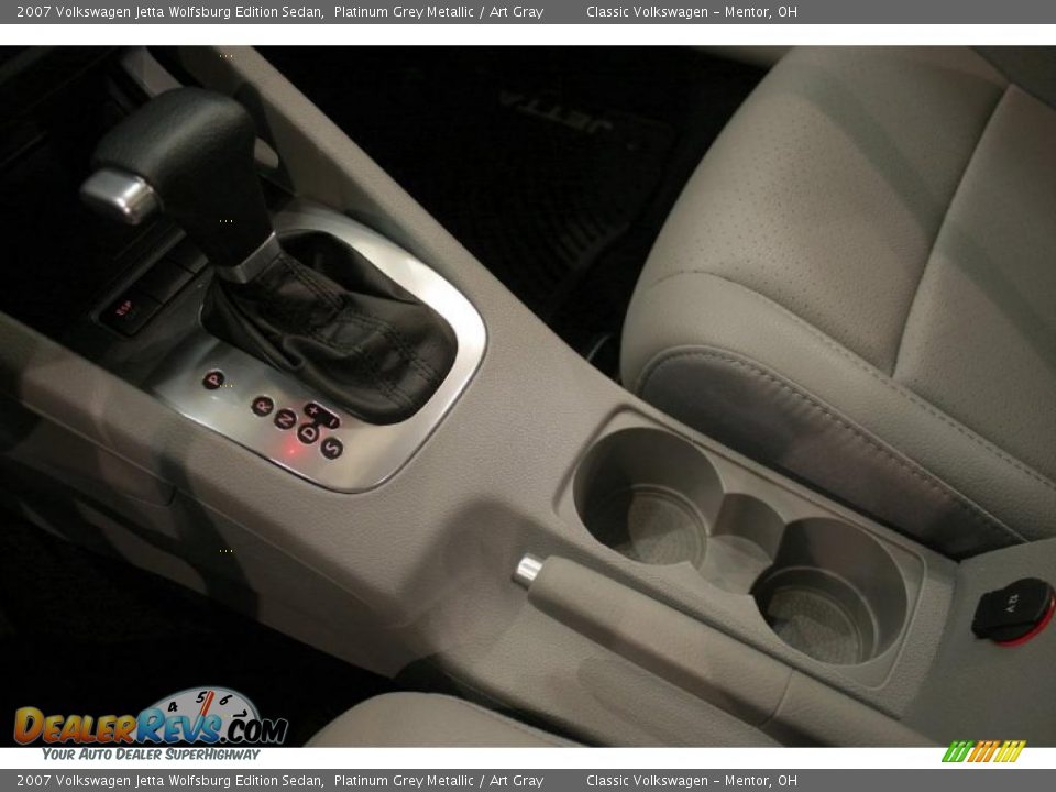2007 Volkswagen Jetta Wolfsburg Edition Sedan Platinum Grey Metallic / Art Gray Photo #17