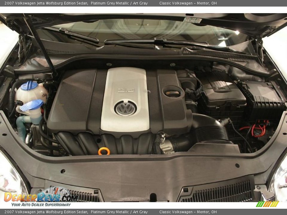 2007 Volkswagen Jetta Wolfsburg Edition Sedan Platinum Grey Metallic / Art Gray Photo #24