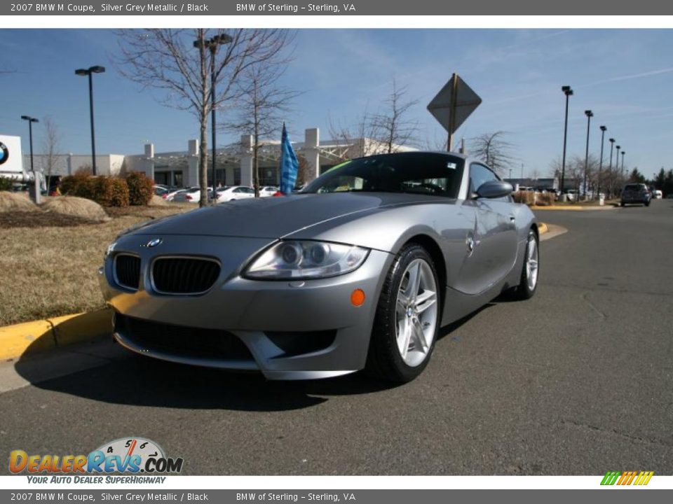 2007 BMW M Coupe Silver Grey Metallic / Black Photo #2