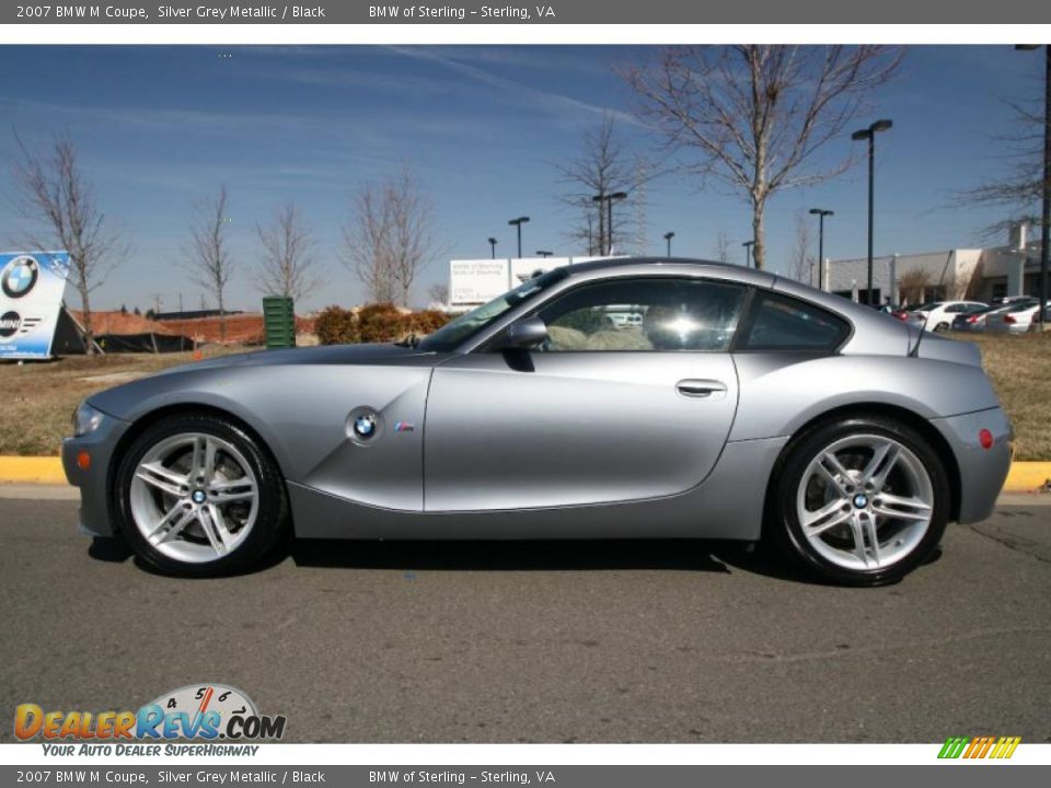 2007 BMW M Coupe Silver Grey Metallic / Black Photo #3