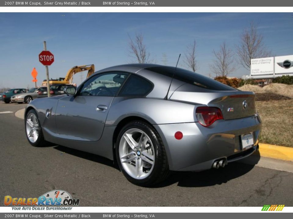 2007 BMW M Coupe Silver Grey Metallic / Black Photo #4