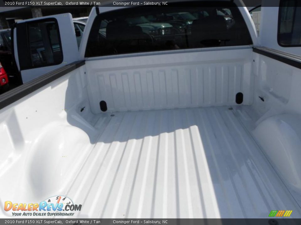2010 Ford F150 XLT SuperCab Oxford White / Tan Photo #10