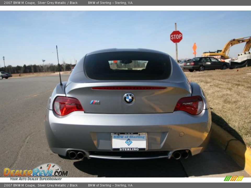 2007 BMW M Coupe Silver Grey Metallic / Black Photo #5