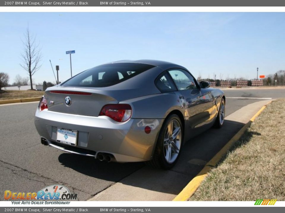 2007 BMW M Coupe Silver Grey Metallic / Black Photo #6