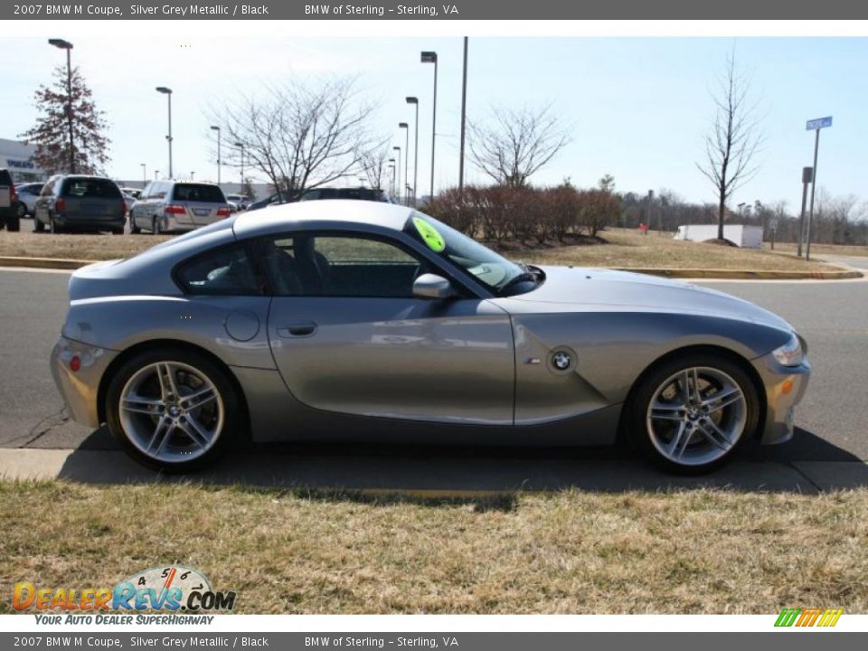 2007 BMW M Coupe Silver Grey Metallic / Black Photo #7