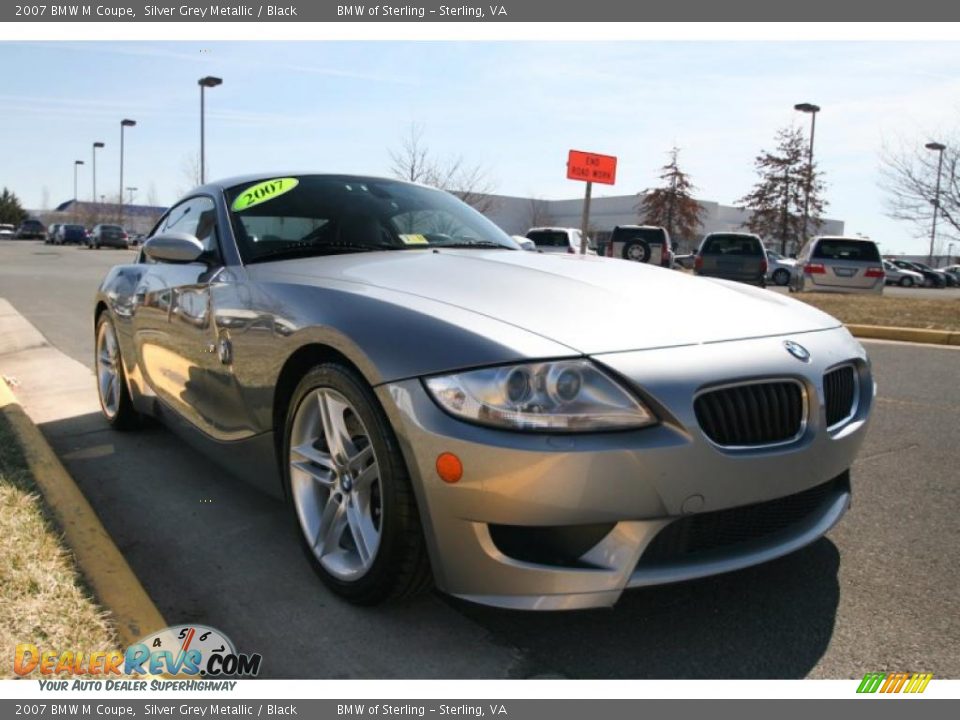 2007 BMW M Coupe Silver Grey Metallic / Black Photo #8
