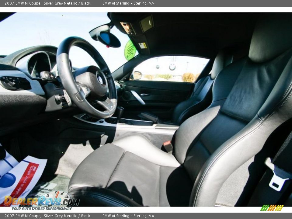 2007 BMW M Coupe Silver Grey Metallic / Black Photo #10