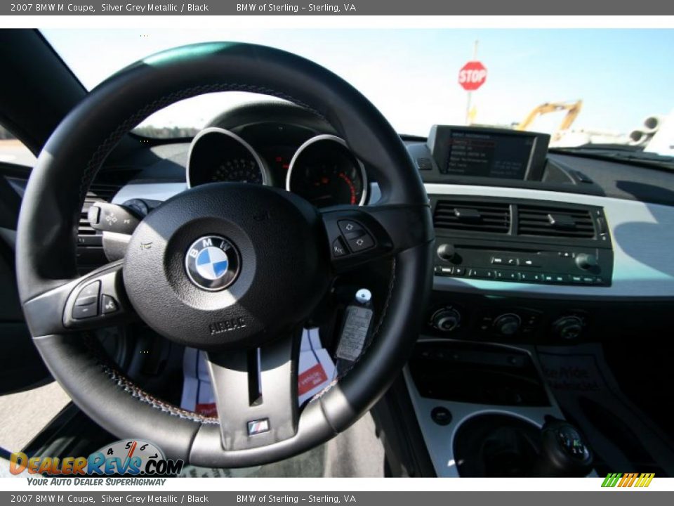 2007 BMW M Coupe Silver Grey Metallic / Black Photo #11