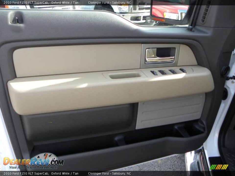 2010 Ford F150 XLT SuperCab Oxford White / Tan Photo #16