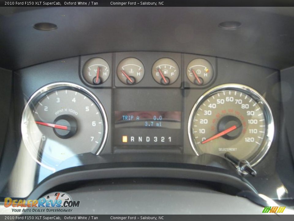 2010 Ford F150 XLT SuperCab Oxford White / Tan Photo #18