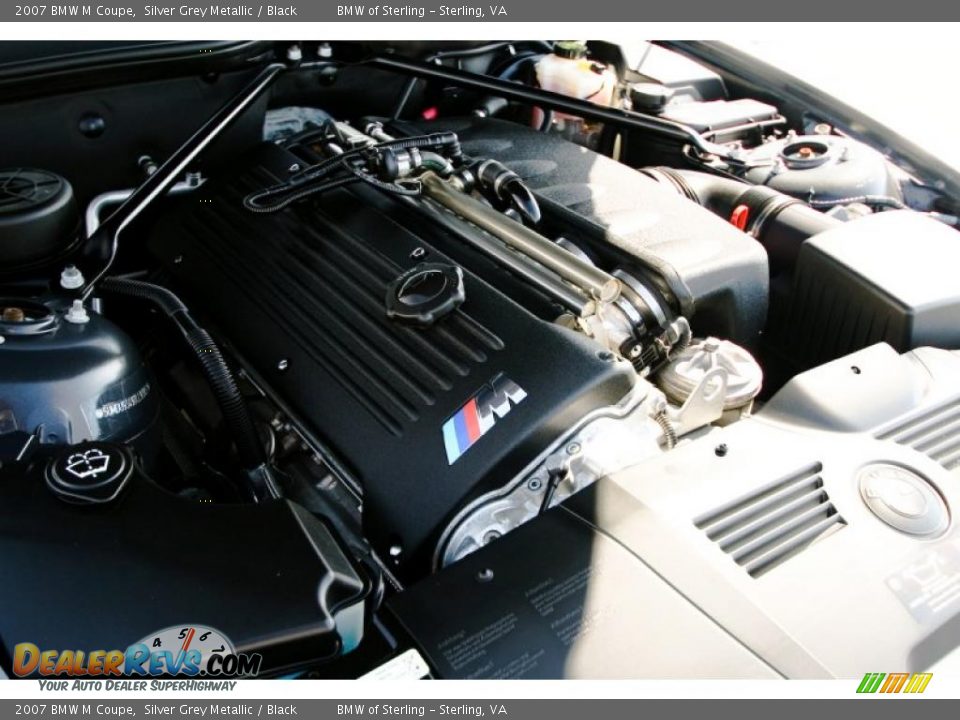 2007 BMW M Coupe Silver Grey Metallic / Black Photo #16
