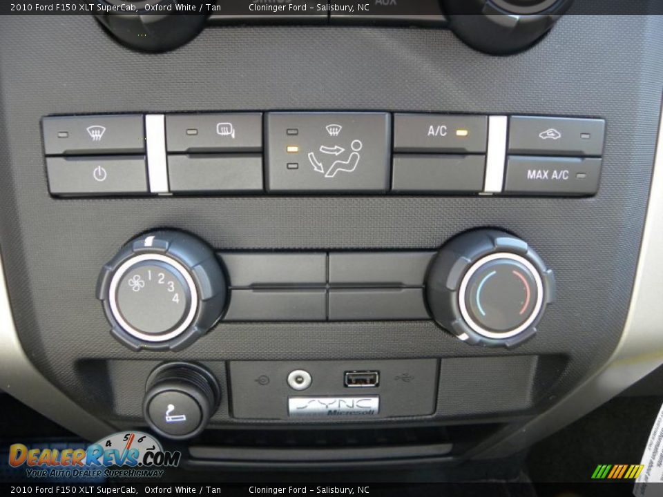 2010 Ford F150 XLT SuperCab Oxford White / Tan Photo #22